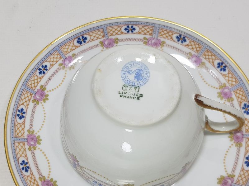 ANTİKA LIMOGES ÇAY FİNCANI 