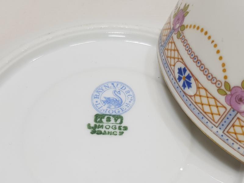 ANTİKA LIMOGES ÇAY FİNCANI 