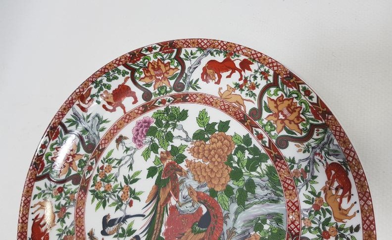 ESKİ ÇİN MALI PORSELEN TABAK