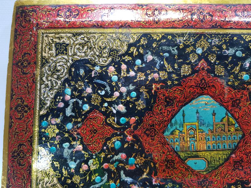 İSFAHAN İŞİ EL BOYAMA, MİNELİ VE GÜMÜŞ İŞLEMELİ FOTOĞRAF ALBÜMÜ