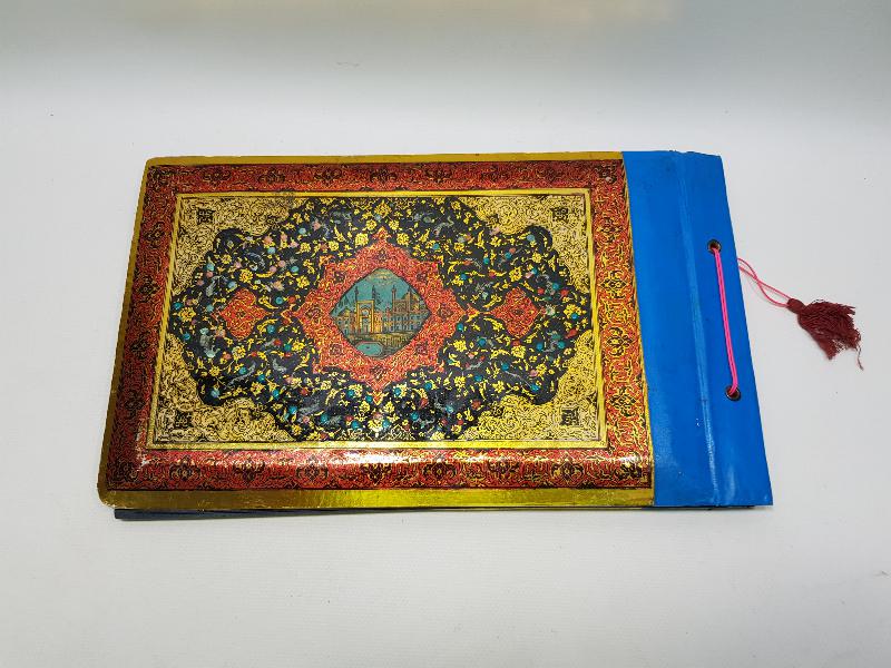 İSFAHAN İŞİ EL BOYAMA, MİNELİ VE GÜMÜŞ İŞLEMELİ FOTOĞRAF ALBÜMÜ