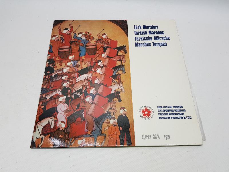 İSTİKLAL MARŞI VE TÜRK MARŞLARININ BULUNDUĞU ÇOK NADİR 33'LÜK PLAK 