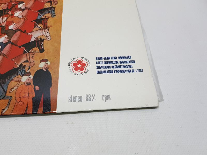 İSTİKLAL MARŞI VE TÜRK MARŞLARININ BULUNDUĞU ÇOK NADİR 33'LÜK PLAK 