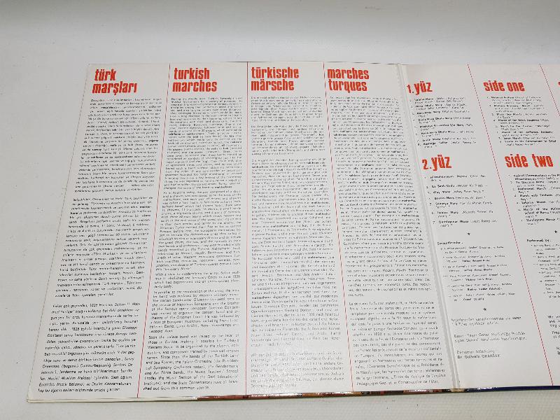 İSTİKLAL MARŞI VE TÜRK MARŞLARININ BULUNDUĞU ÇOK NADİR 33'LÜK PLAK 