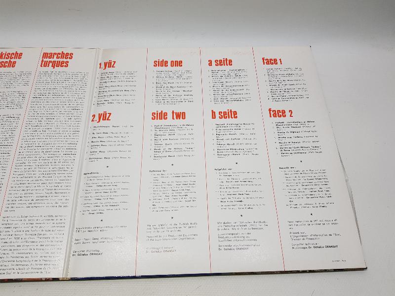 İSTİKLAL MARŞI VE TÜRK MARŞLARININ BULUNDUĞU ÇOK NADİR 33'LÜK PLAK 