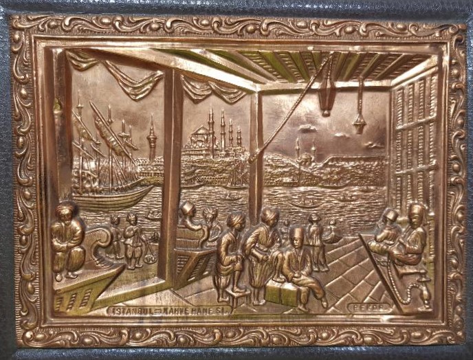 KAHVE KÜLTÜRÜ: OSMANLI DÖNEMİ İSTANBUL KAHVEHANESİ TEMALI FOTOĞRAF ALBÜMÜ