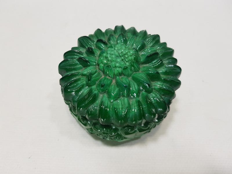 MALAHİT TAŞINDAN MAMÜL ANTİKA ŞEKERLİK