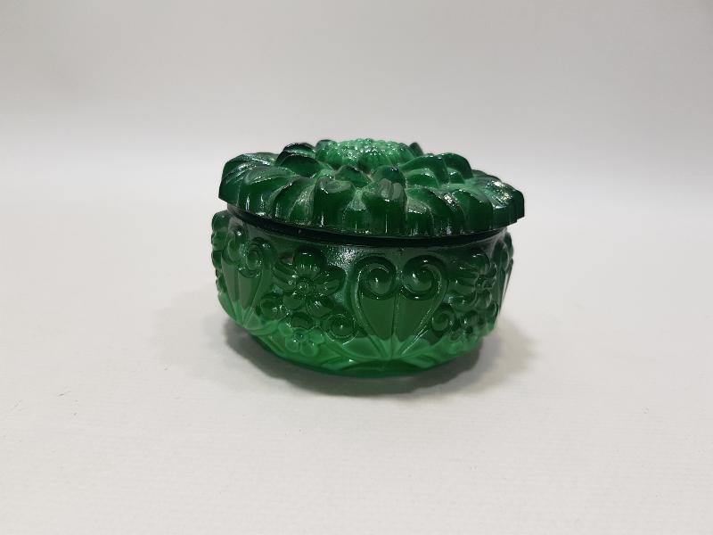 MALAHİT TAŞINDAN MAMÜL ANTİKA ŞEKERLİK