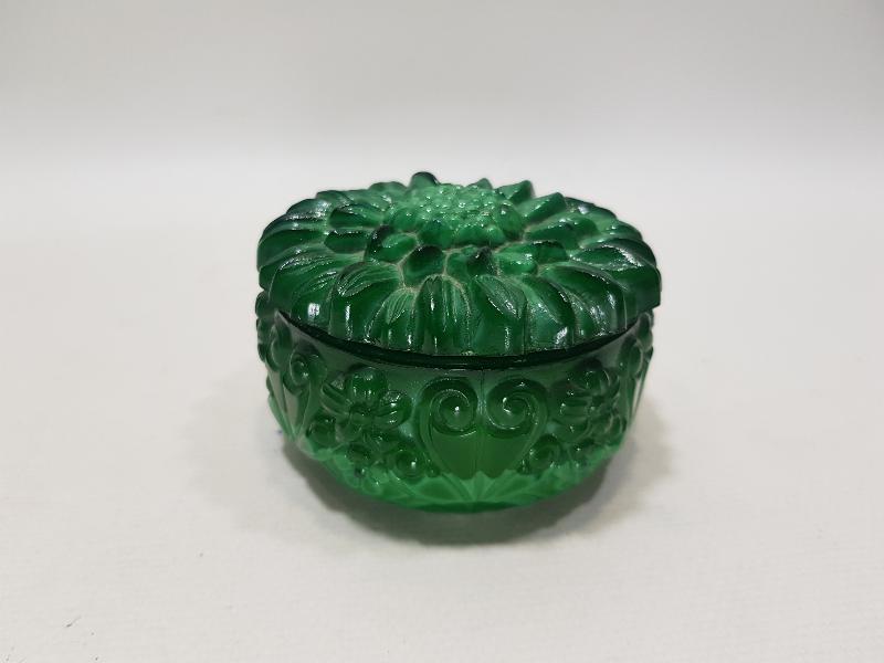 MALAHİT TAŞINDAN MAMÜL ANTİKA ŞEKERLİK