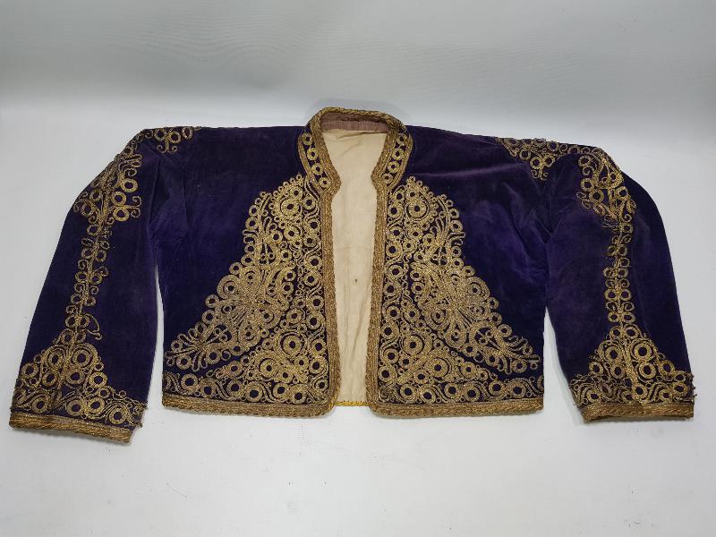 OSMANLI DÖNEMİ ALTIN SIRMA İŞLEMELİ GELİN CEPKENİ