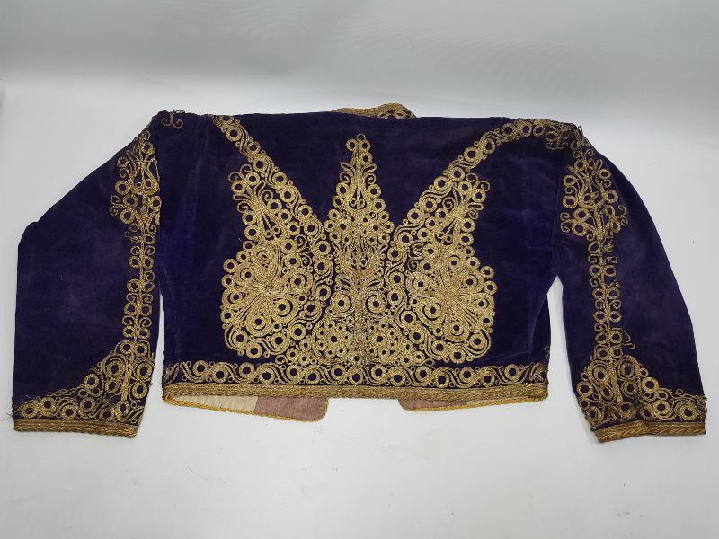 OSMANLI DÖNEMİ ALTIN SIRMA İŞLEMELİ GELİN CEPKENİ