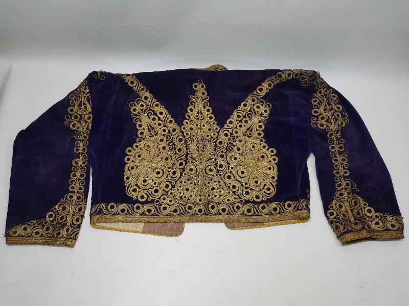 OSMANLI DÖNEMİ ALTIN SIRMA İŞLEMELİ GELİN CEPKENİ