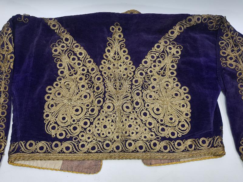 OSMANLI DÖNEMİ ALTIN SIRMA İŞLEMELİ GELİN CEPKENİ