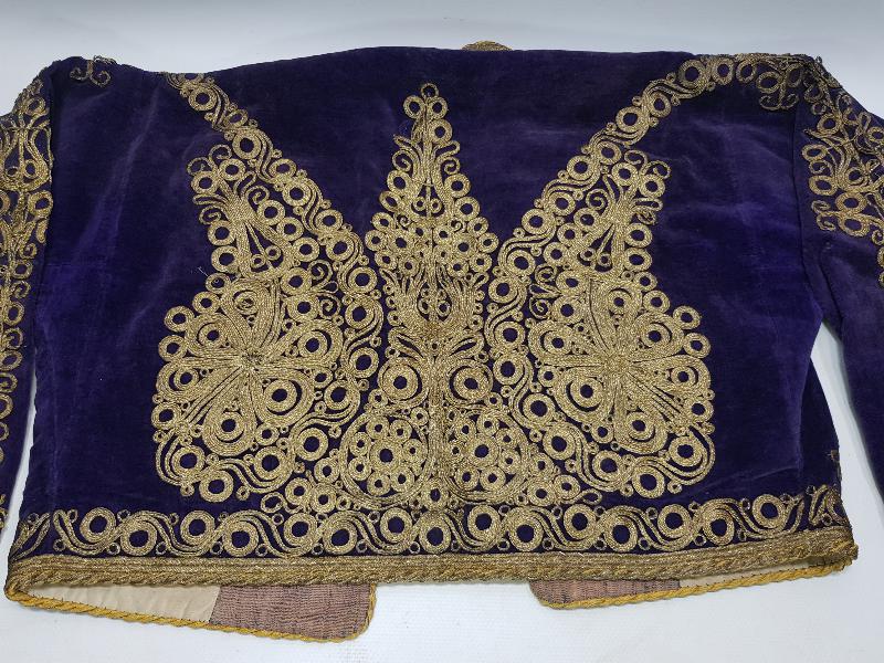 OSMANLI DÖNEMİ ALTIN SIRMA İŞLEMELİ GELİN CEPKENİ