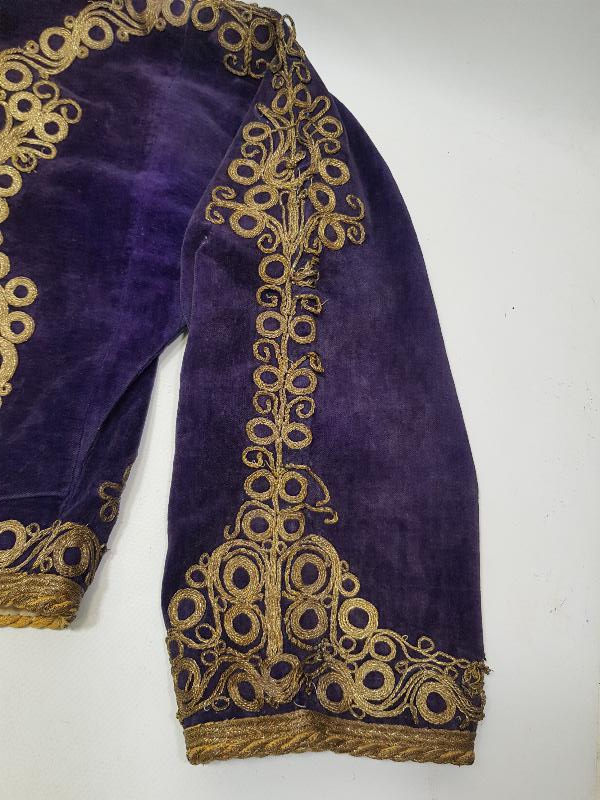 OSMANLI DÖNEMİ ALTIN SIRMA İŞLEMELİ GELİN CEPKENİ