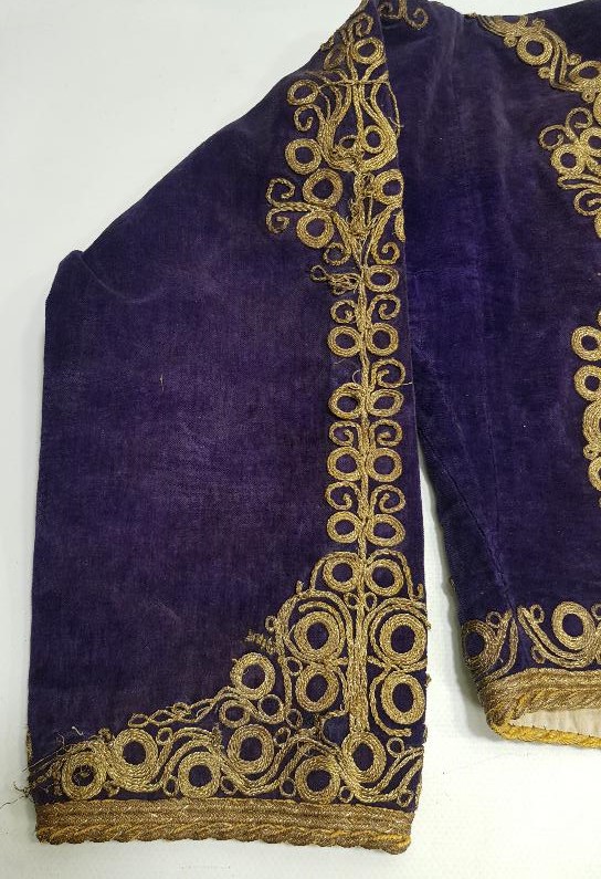 OSMANLI DÖNEMİ ALTIN SIRMA İŞLEMELİ GELİN CEPKENİ