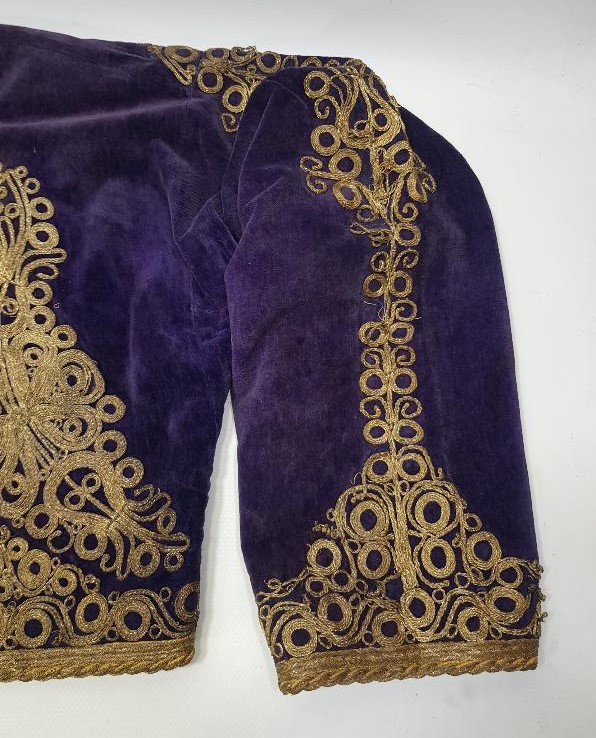 OSMANLI DÖNEMİ ALTIN SIRMA İŞLEMELİ GELİN CEPKENİ