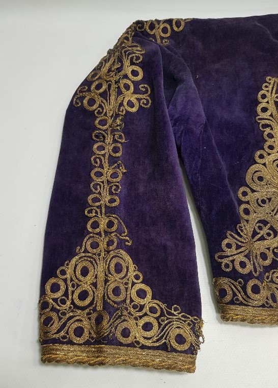 OSMANLI DÖNEMİ ALTIN SIRMA İŞLEMELİ GELİN CEPKENİ