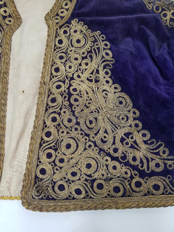 OSMANLI DÖNEMİ ALTIN SIRMA İŞLEMELİ GELİN CEPKENİ