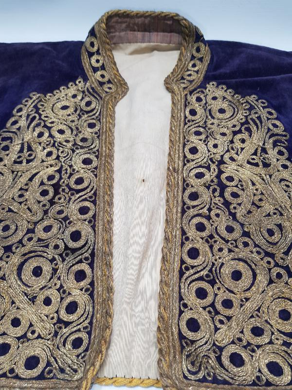 OSMANLI DÖNEMİ ALTIN SIRMA İŞLEMELİ GELİN CEPKENİ