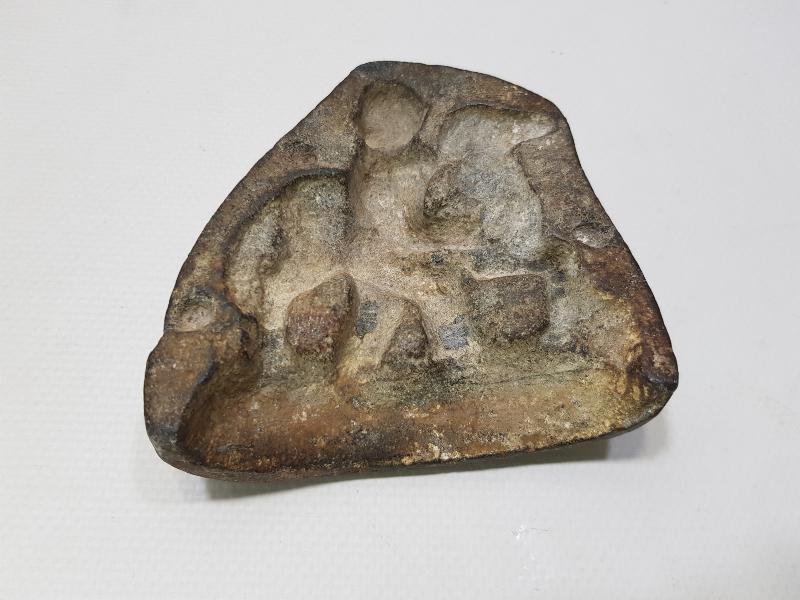 OSMANLI DÖNEMİ ATLI SÜVARİ TEMALI ÇOK NADİR ŞEKERLEME KALIBI