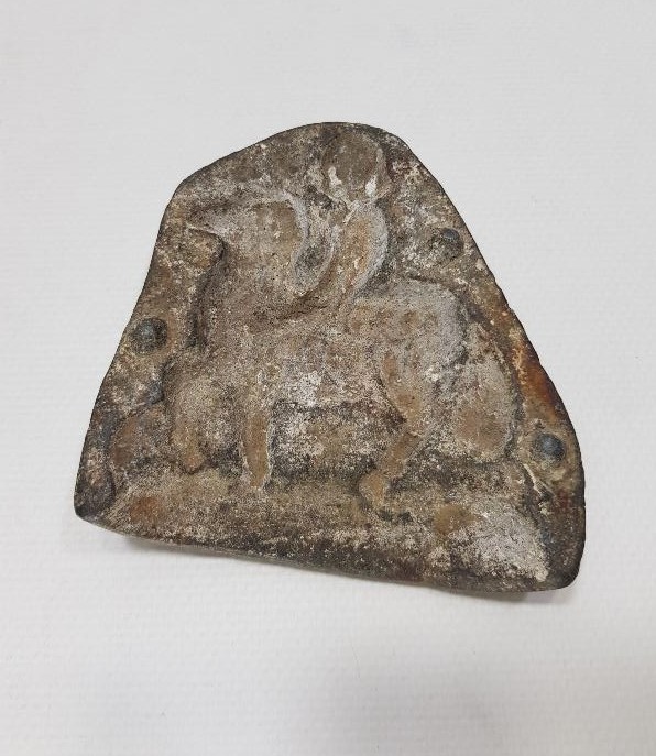 OSMANLI DÖNEMİ ATLI SÜVARİ TEMALI ÇOK NADİR ŞEKERLEME KALIBI