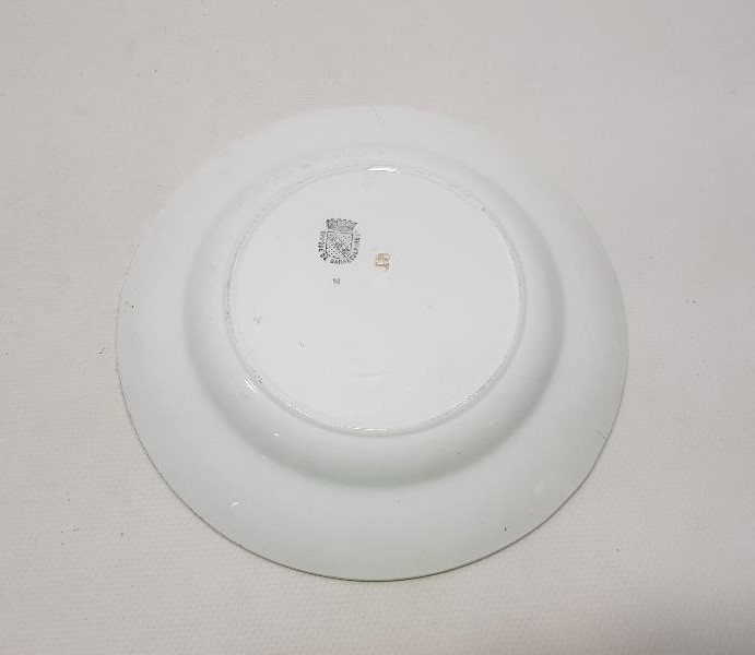 OSMANLI DÖNEMİ AY YILDIZLI NADİR PORSELEN TABAK 