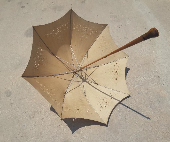 OSMANLI DÖNEMİ BAĞA SAPLI ŞEMSİYE 