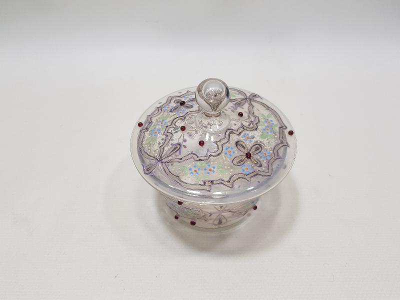 OSMANLI DÖNEMİ ÇOK NADİR MİNELİ KRİSTAL ŞEKERLİK