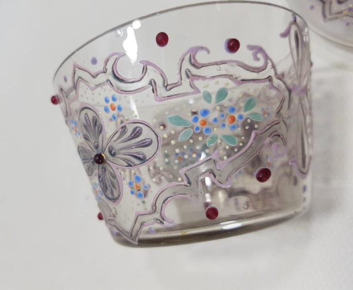 OSMANLI DÖNEMİ ÇOK NADİR MİNELİ KRİSTAL ŞEKERLİK