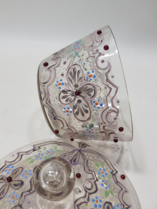 OSMANLI DÖNEMİ ÇOK NADİR MİNELİ KRİSTAL ŞEKERLİK