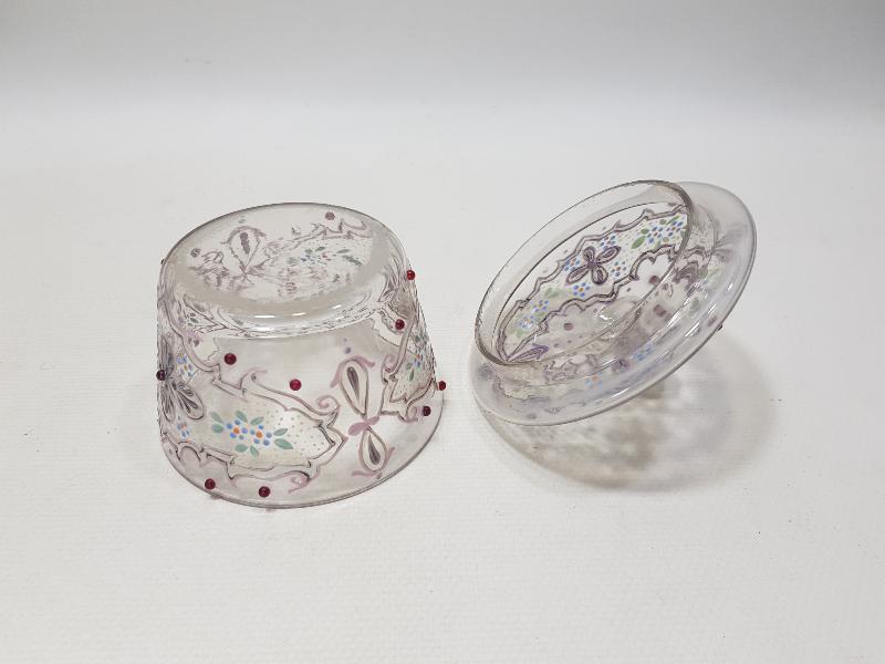 OSMANLI DÖNEMİ ÇOK NADİR MİNELİ KRİSTAL ŞEKERLİK