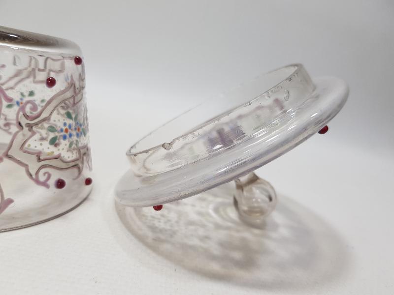 OSMANLI DÖNEMİ ÇOK NADİR MİNELİ KRİSTAL ŞEKERLİK