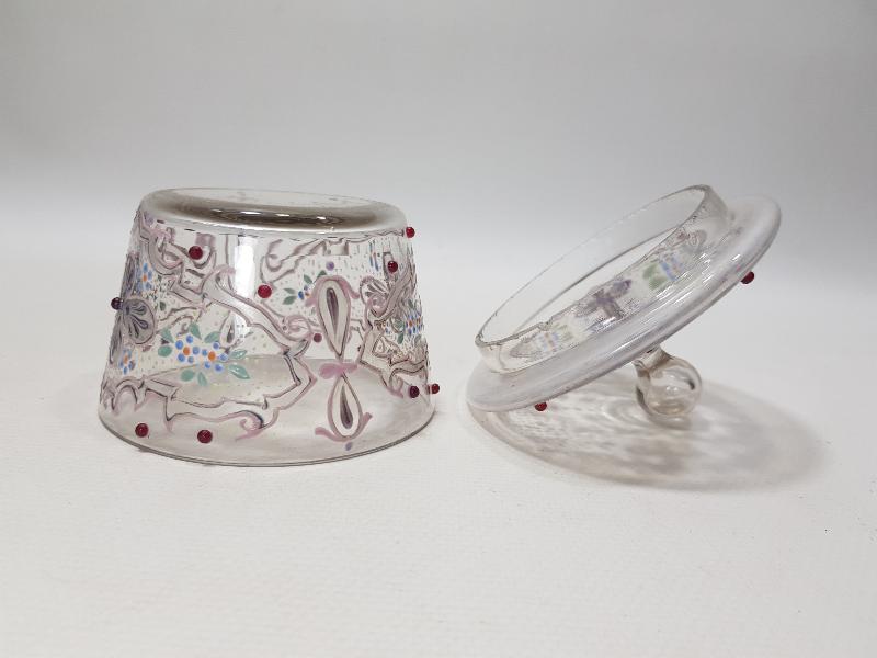 OSMANLI DÖNEMİ ÇOK NADİR MİNELİ KRİSTAL ŞEKERLİK