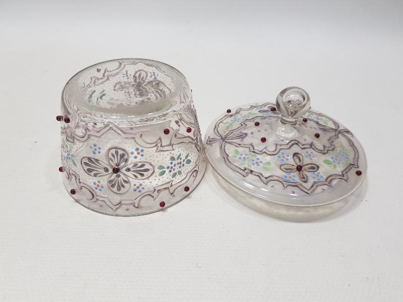 OSMANLI DÖNEMİ ÇOK NADİR MİNELİ KRİSTAL ŞEKERLİK