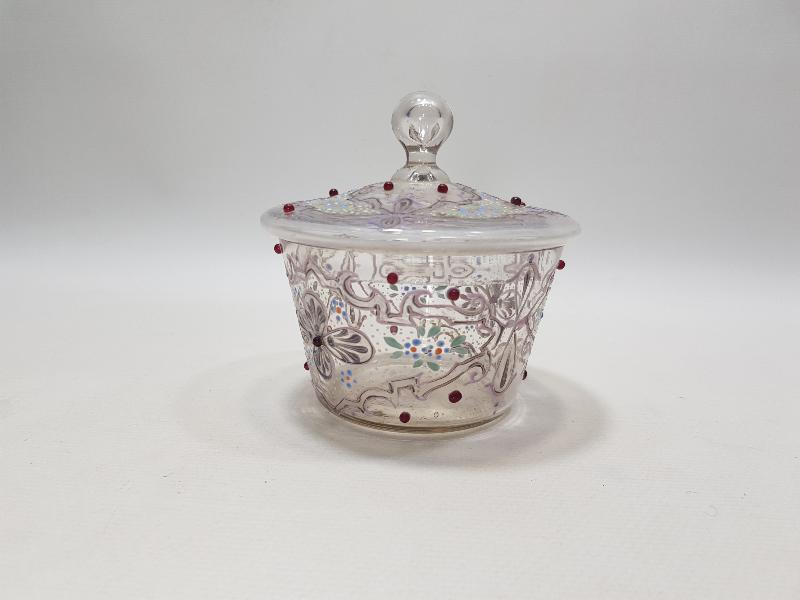 OSMANLI DÖNEMİ ÇOK NADİR MİNELİ KRİSTAL ŞEKERLİK