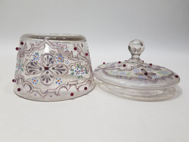 OSMANLI DÖNEMİ ÇOK NADİR MİNELİ KRİSTAL ŞEKERLİK