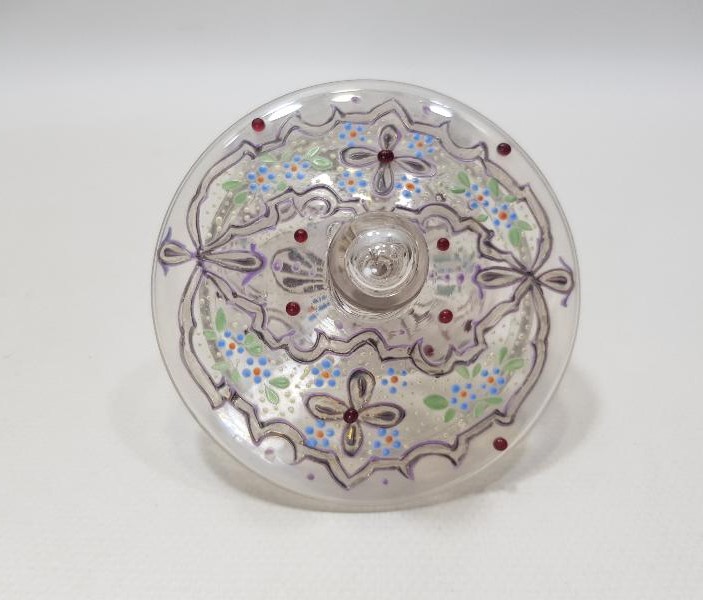 OSMANLI DÖNEMİ ÇOK NADİR MİNELİ KRİSTAL ŞEKERLİK