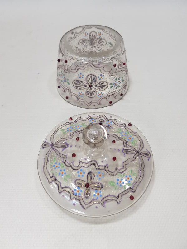 OSMANLI DÖNEMİ ÇOK NADİR MİNELİ KRİSTAL ŞEKERLİK