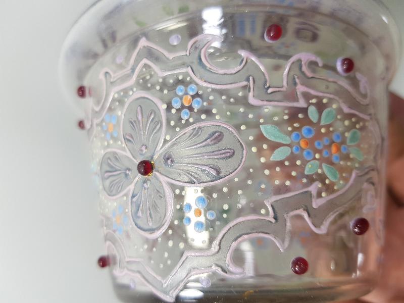 OSMANLI DÖNEMİ ÇOK NADİR MİNELİ KRİSTAL ŞEKERLİK