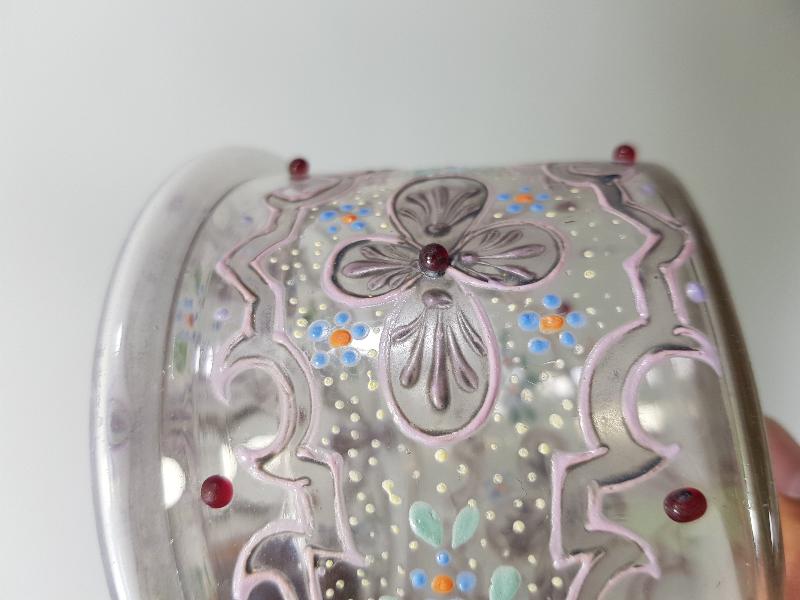 OSMANLI DÖNEMİ ÇOK NADİR MİNELİ KRİSTAL ŞEKERLİK