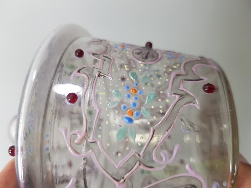 OSMANLI DÖNEMİ ÇOK NADİR MİNELİ KRİSTAL ŞEKERLİK