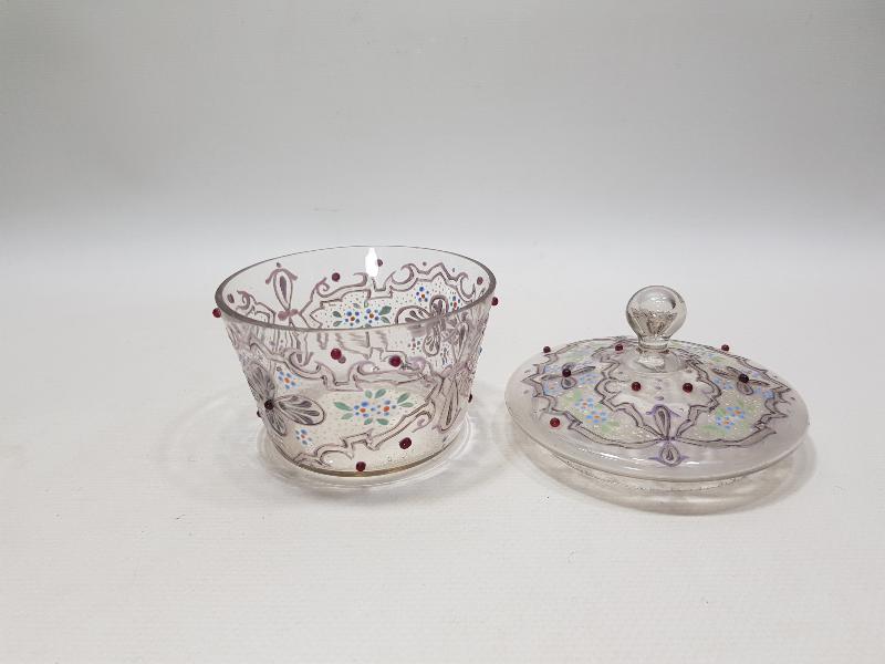 OSMANLI DÖNEMİ ÇOK NADİR MİNELİ KRİSTAL ŞEKERLİK