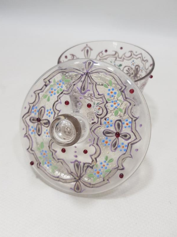 OSMANLI DÖNEMİ ÇOK NADİR MİNELİ KRİSTAL ŞEKERLİK