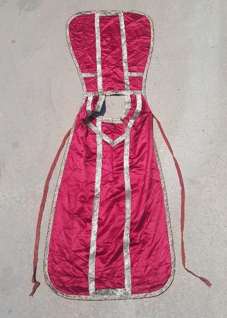 OSMANLI DÖNEMİ RUM İŞİ İPEK PAPAZ ELBİSESİ