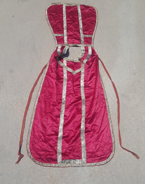 OSMANLI DÖNEMİ RUM İŞİ İPEK PAPAZ ELBİSESİ