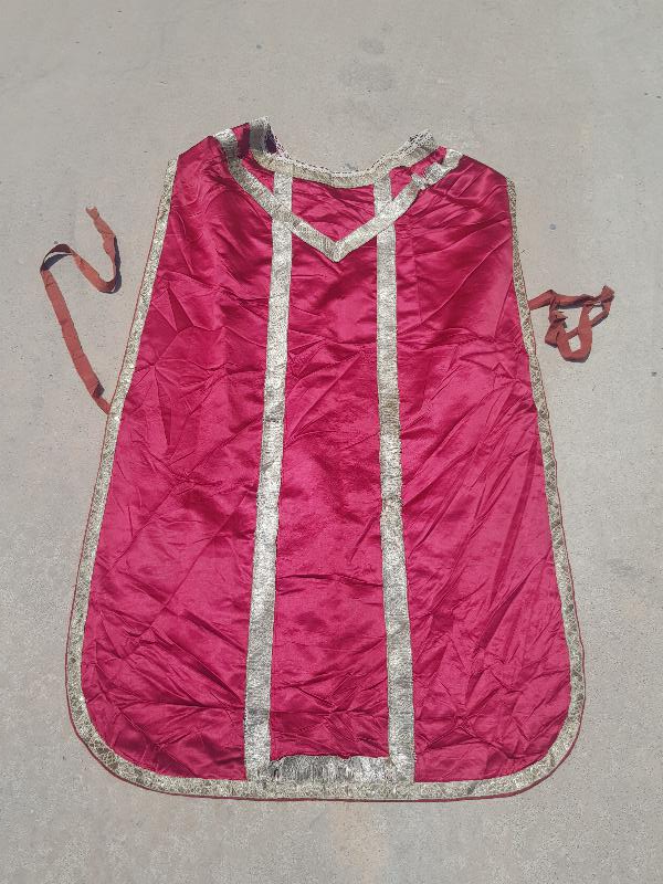 OSMANLI DÖNEMİ RUM İŞİ İPEK PAPAZ ELBİSESİ