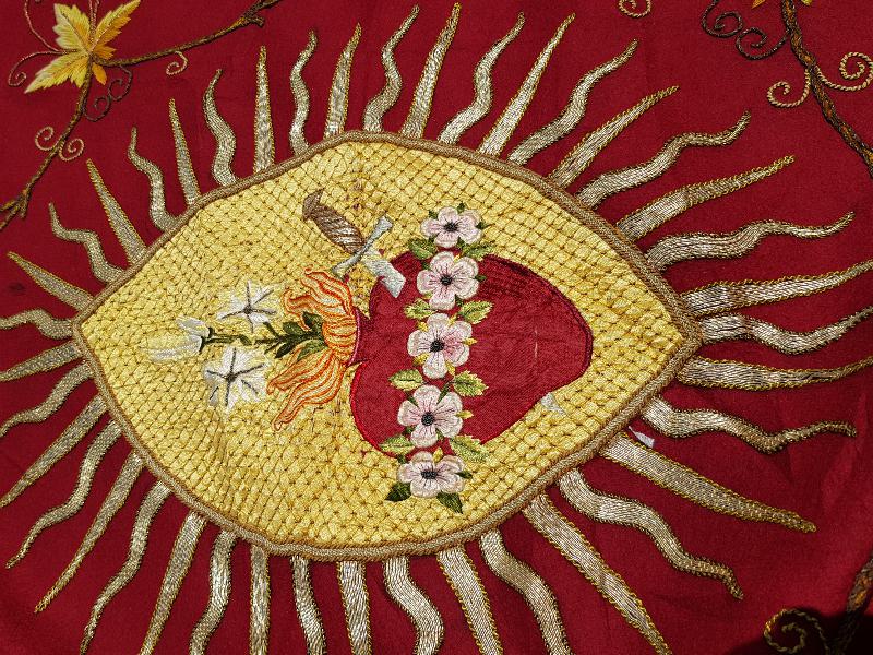 OSMANLI DÖNEMİ RUM İŞİ KİLİSE DUVAR TABLOSU