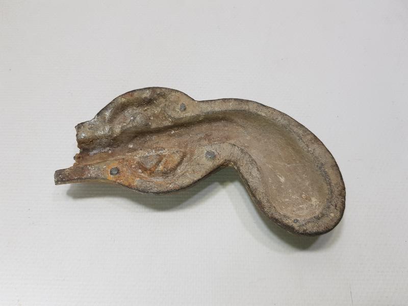 OSMANLI DÖNEMİ TABANCA TEMALI ÇOK NADİR ŞEKERLEME KALIBI 