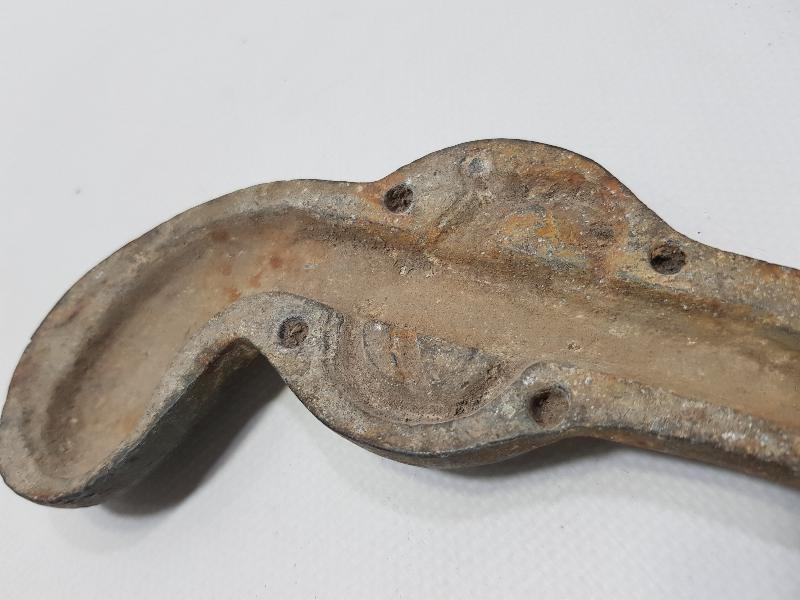 OSMANLI DÖNEMİ TABANCA TEMALI ÇOK NADİR ŞEKERLEME KALIBI 